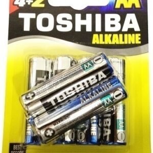 Toshiba Αλκαλικές Μπαταρίες AA 1.5V 6τμχ