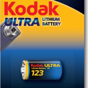 Kodak Ultra K123LA Μπαταρία Λιθίου CR123 3V 1τμχ
