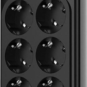Ldnio SE6403 Πολύπριζο Aσφαλείας 6 Θέσεων με 4 USB-A, Διακόπτη και Καλώδιο 2m