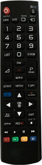 FT Electronics Συμβατό Τηλεχειριστήριο RM-L1162 για Τηλεοράσεις LG