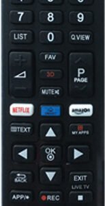FT Electronics Συμβατό Τηλεχειριστήριο RM-L1379 (LG) για Τηλεοράσεις LG