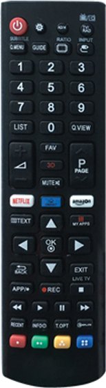 FT Electronics Συμβατό Τηλεχειριστήριο RM-L1379 (LG) για Τηλεοράσεις LG