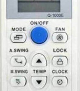 Huayu Q-1000E Universal Τηλεχειριστήριο για Κλιματιστικό
