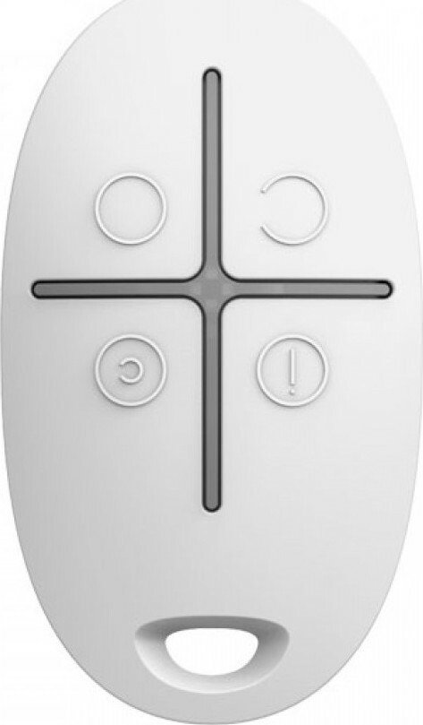 Ajax Systems Τηλεκοντρόλ για Συναγερμούς Space Control 6267.04.WH1