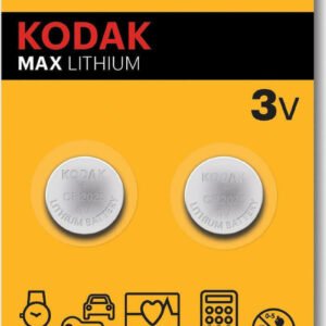 Kodak Max Lithium Μπαταρίες Ρολογιών CR2025 3V 2τμχ