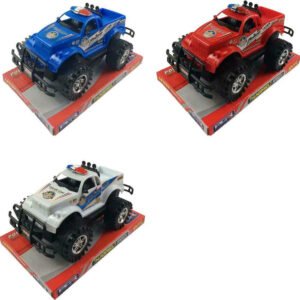 ToyMarkt Αυτοκινητάκι Τζιπ Police (Διάφορα Σχέδια) 1τμχ 70-2143 902163