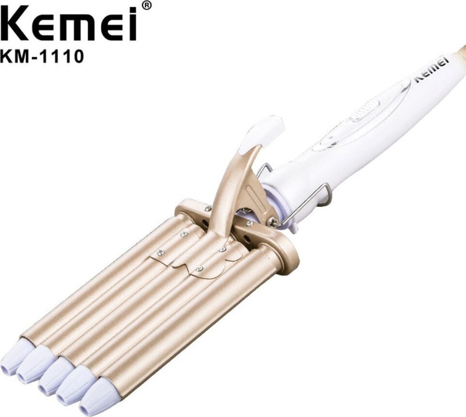Kemei Ψαλίδι Μαλλιών για Κυματιστά Μαλλιά 45W KM-1110