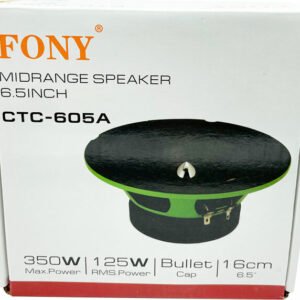 PerVoi Ηχείο Αυτοκινήτου 6.5" με 125W RMS (Woofer) CTC-605A
