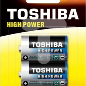 Toshiba High Power LR14GCP BP-2 Αλκαλικές Μπαταρίες C 1.5V 2τμχ