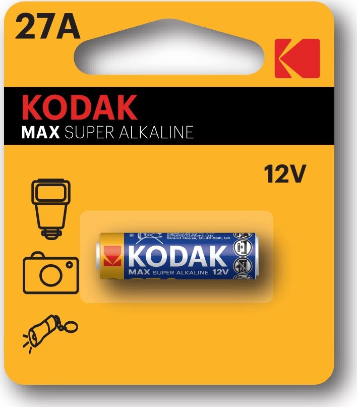 Kodak Ultra Αλκαλική Μπαταρία A27 1.5V 1τμχ