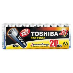 Toshiba High Power Αλκαλικές Μπαταρίες AA 1.5V 20τμχ