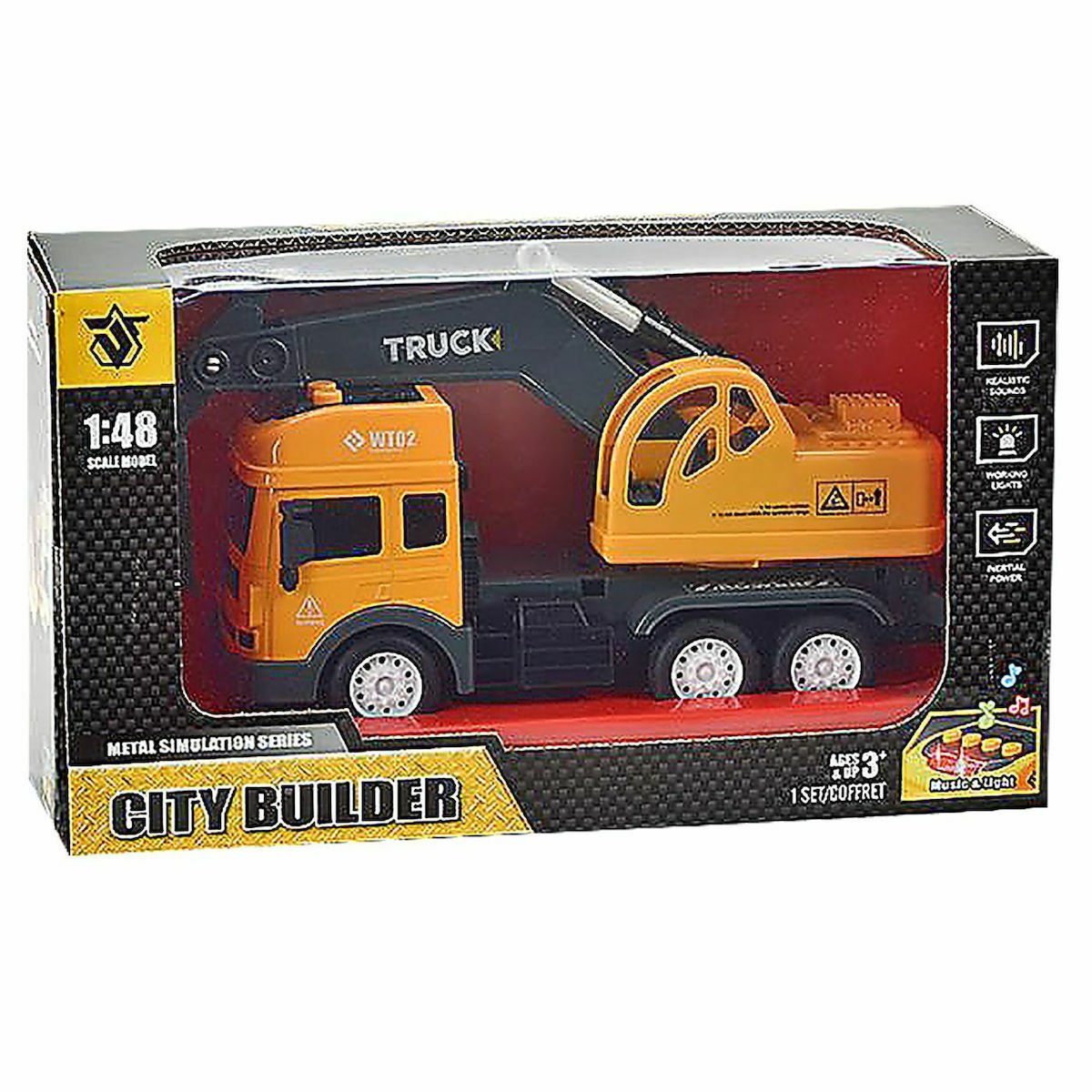ToyMarkt Εκσκαφέας για 3+ Ετών 902246