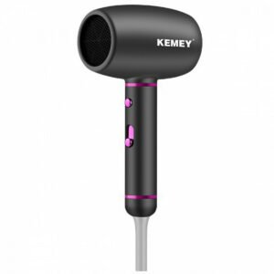 Kemei Πιστολάκι Μαλλιών Ταξιδίου 3000W Μαύρο KM-8228