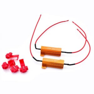Carsun Αντιστάσεις 50W για LED Φανάρια Στοπ, Φλας, Όπισθεν Πορτοκαλί 2τμχ 000.230.6355