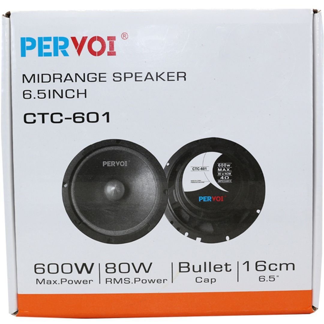 PerVoi Per Voi CTC-601 Ηχείο Αυτοκινήτου 6.5" με 80W RMS (Midrange) CTC-601