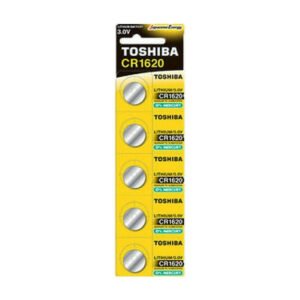 Toshiba Μπαταρίες Λιθίου Ρολογιών CR1620 3V 5τμχ