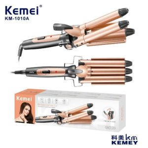 Kemei Ψαλίδι Μαλλιών για Κυματιστά Μαλλιά 90W KM-1010A