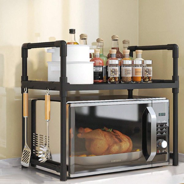 Βάση Οργάνωσης Κουζίνας σε Μαύρο Χρώμα 26x49x48cm 92004KLH50BK