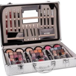 Βαλιτσάκι Μακιγιάζ για Πρόσωπο, Μάτια & Χείλη Ροζ 69τμχ MC1156
