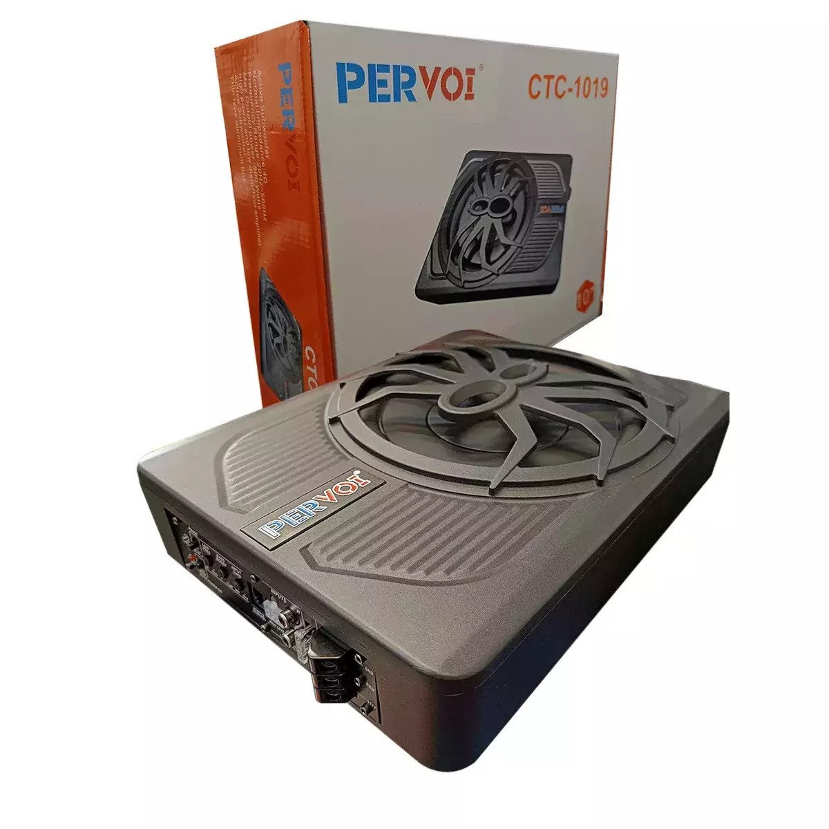 PerVoi Αυτοενισχυόμενο Subwoofer Αυτοκινήτου 10" 800W RMS CTC-1019