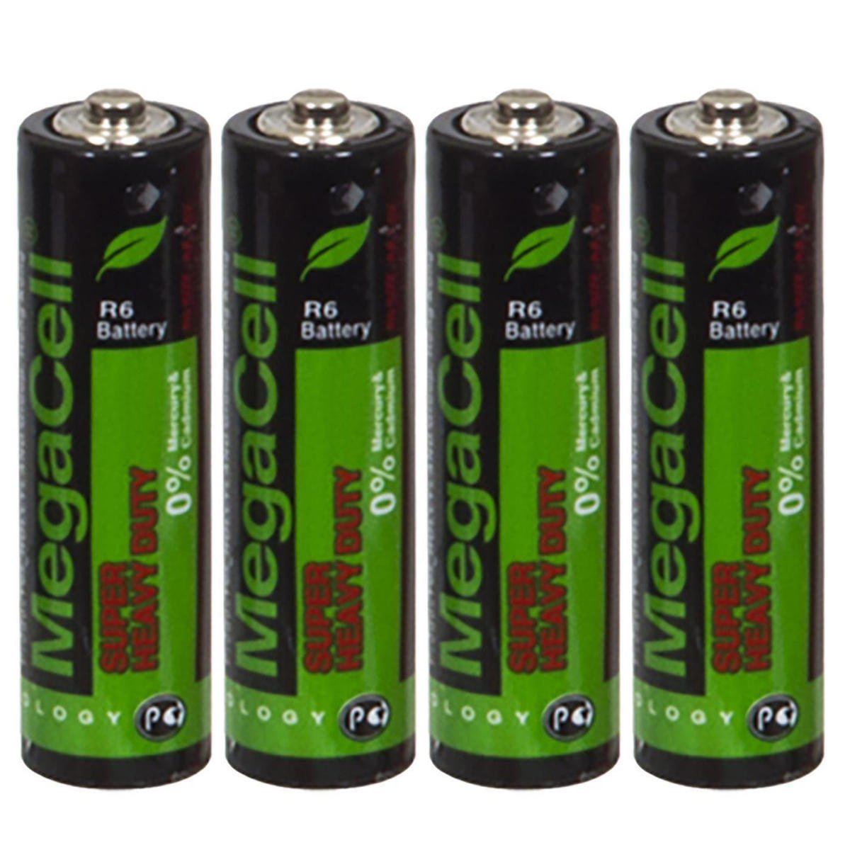 Megacell Μπαταρίες Zinc AA 1.5V 4τμχ (40 τεμάχια)