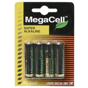 Megacell Αλκαλικές Μπαταρίες AA 1.5V 4τμχ (40 pack)