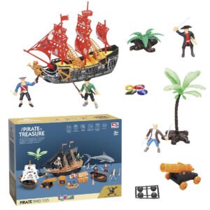 ToyMarkt Παιχνίδι Μινιατούρα Πειρατικό Καράβι & Πειρατές 913518