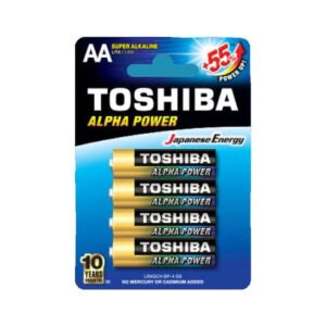 Toshiba Alpha Power Αλκαλικές Μπαταρίες AA 1.5V 4τμχ