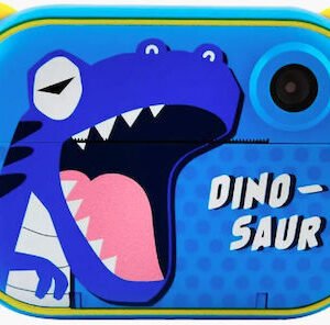 Instant Kids Παιδική Φωτογραφική Μηχανή 12MP με Θερμική Εκτύπωση Μπλε