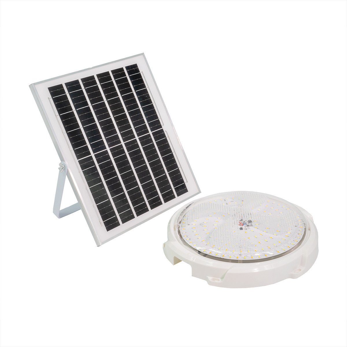 Jortan Κρεμαστό Ηλιακό Φωτιστικό 200W 1000lm Ψυχρό Λευκό 6000K με Φωτοκύτταρο και Τηλεχειριστήριο IP44 35x35εκ. TYNXDD200W