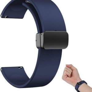 Silicone strap soft large blue 38-40-41mm
