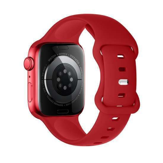 Silicone strap soft large red 38-40-41mm