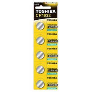 Toshiba CP-5C Μπαταρίες Λιθίου Ρολογιών CR1632 3V 5τμχ