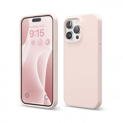 SPV Back Cover Σιλικόνης 2mm Ροζ (iPhone 15 plus)