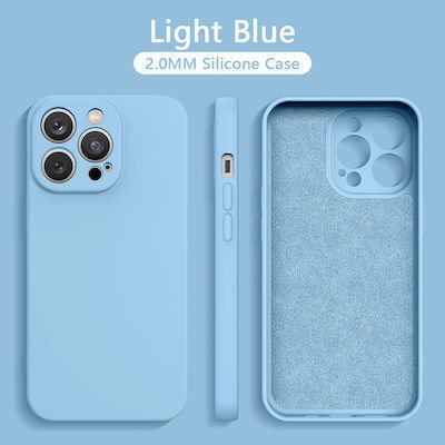 SPV Back Cover Σιλικόνης 2mm Γαλάζιο (iPhone 16 Plus (Apple))