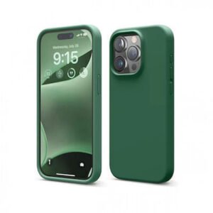 SPV Back Cover Σιλικόνης 2mm Πράσινο (iPhone 15 Pro)