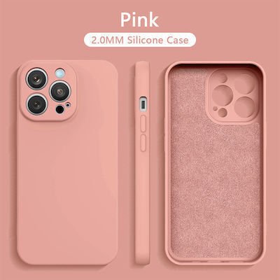 SPV Back Cover Σιλικόνης 2mm Ροζ (iPhone 16 Pro Max (Apple))