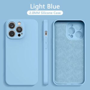 SPV Back Cover Σιλικόνης 2mm Γαλάζιο (Apple iPhone 15)