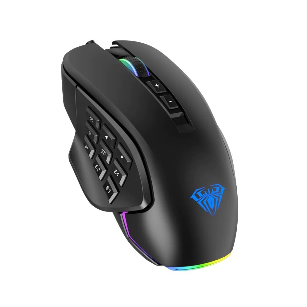 SPV Gaming mouse wired 1.8m K20 rgb φωτισμός