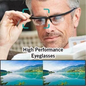 SPV High class glasses unisex black