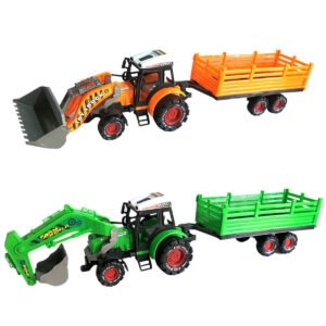 ToyMarkt Τρακτέρ Pull Back (Διάφορα Σχέδια) 1τμχ W50244