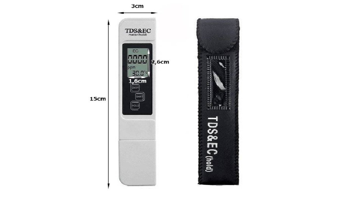 SPV Tds Meter TDS-3 Ψηφιακός Μετρητής Θερμοκρασίας & Αγωγιμότητας