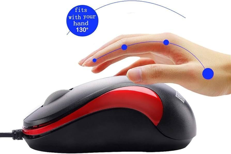 SPV SOONGO Gaming mouse wired 1.5m wb-17 red