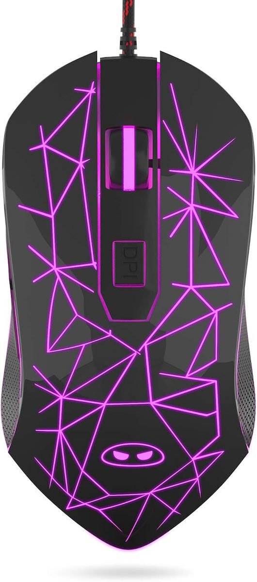 SPV Rapoo Gaming wired mouse 1.3m V06