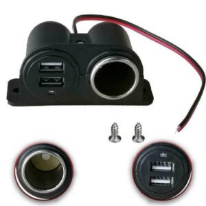 SPV Βάση αναπτήρα αυτοκινήτου 2 USB 12V