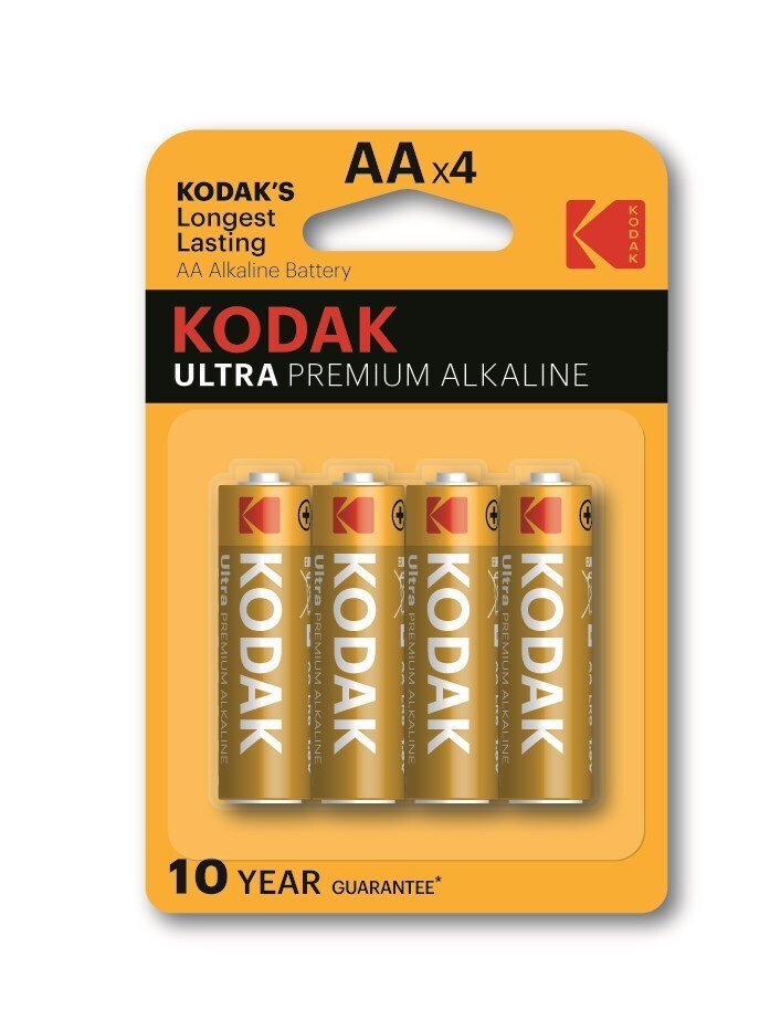 Kodak Ultra Αλκαλικές Μπαταρίες AA 1.5V 4τμχ
