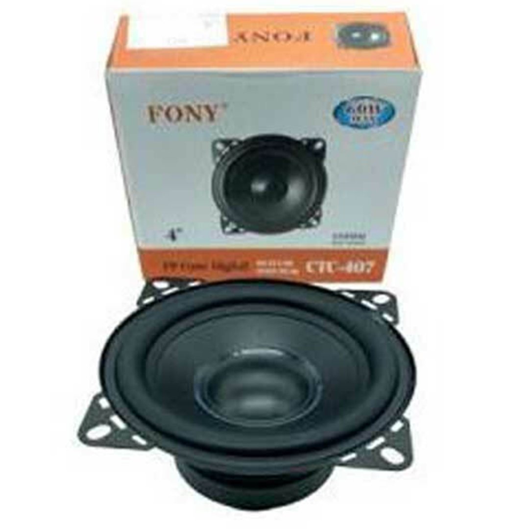 PerVoi Ηχείο Αυτοκινήτου CTC-407 4" με 60W RMS (Woofer) CTC-407