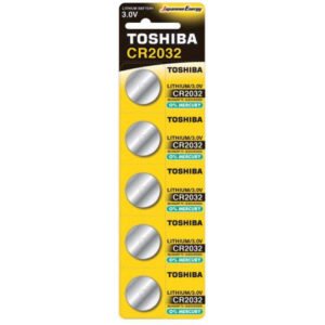 Toshiba Μπαταρίες Λιθίου Ρολογιών CR2032 3V 5τμχ