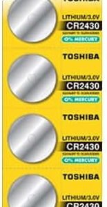 Toshiba Μπαταρίες Λιθίου Ρολογιών CR2430 3V 5τμχ