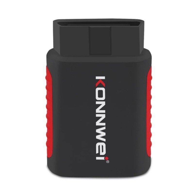 Car Scan Diagnostic Tool Konnwei Kdiag Obd2 Bluetooth 5.0 9 18 V Compatible Android Ios Black